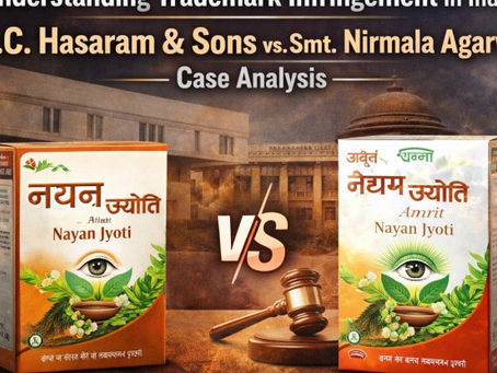 B.C. Hasaram & Sons v. Smt. Nirmala Agarwal, Proprietor of M/s. Karmayogi Sharbhang Muni