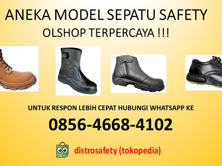 0856-4668-4102 TERLENGKAP !!! Jual Safety Shoes Sport