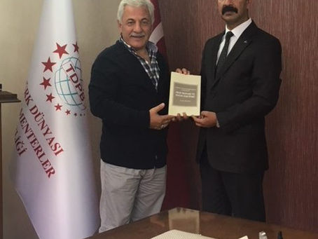 TDPB BASIN KULÜBÜ BAŞKANIMIZIN “ARAP BAHARI VE HATAY FAKTÖRÜ” KONULU YENİ KİTABI AYIMLANDI