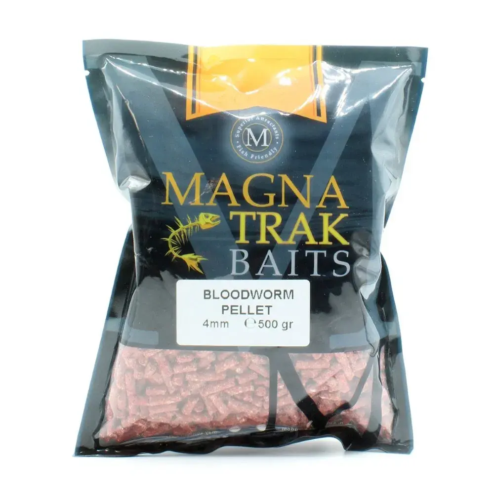 Magnatrak Bloodworm Pellets 4mm 500g