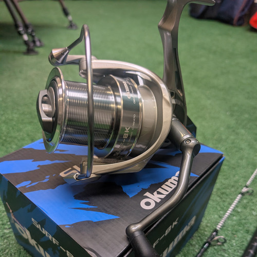 okuma beachcaster reel Okuma Surf 8K 420 14ft Beach Rod & Surf 8K Reel Combo