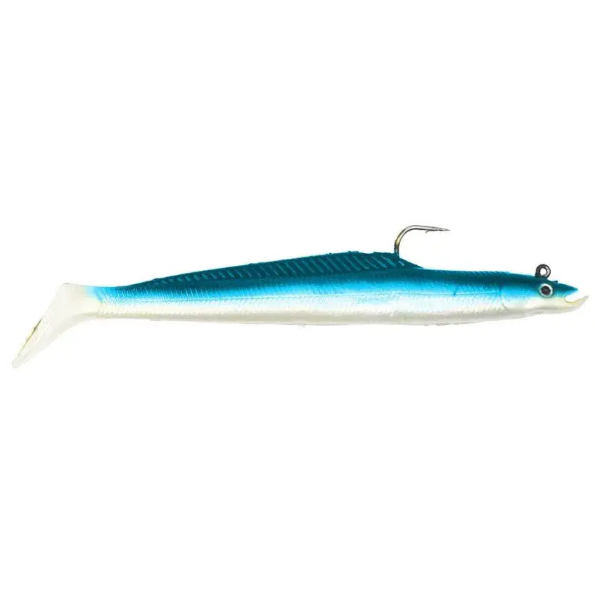 Natural Sandeel White and Blue