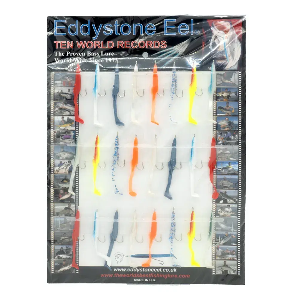 Eddystone Eel Lures 70mm - 24 Piece