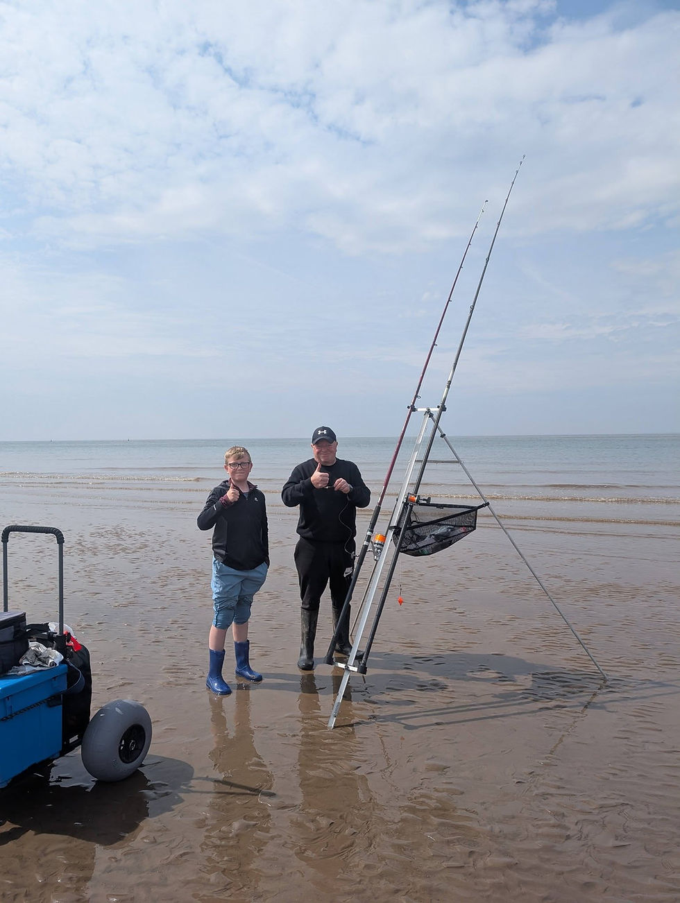 Thumbnail: Smooth hound match at Heysham