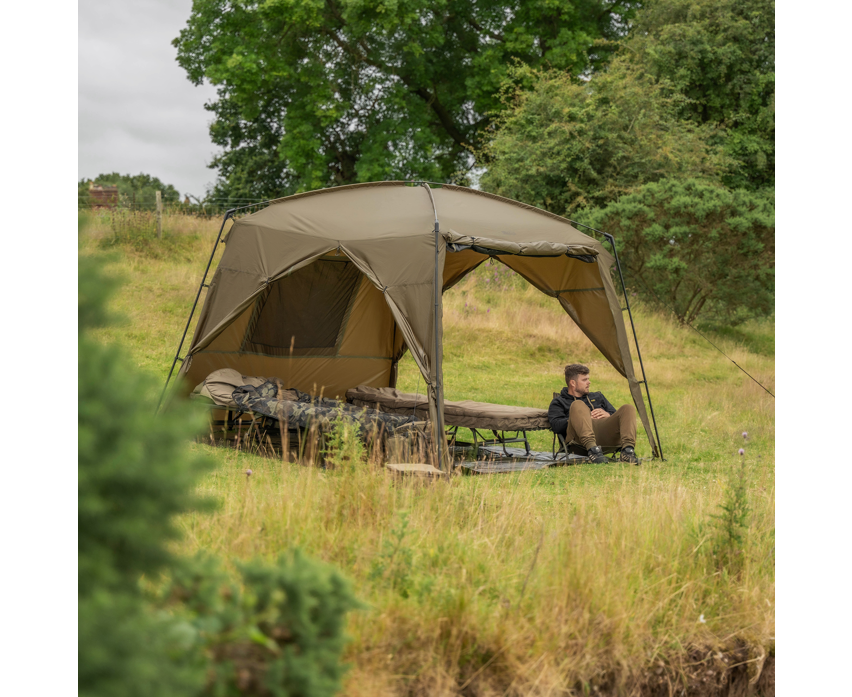 Thumbnail: Avid Carp Revolve Screen House Shelter Front View
