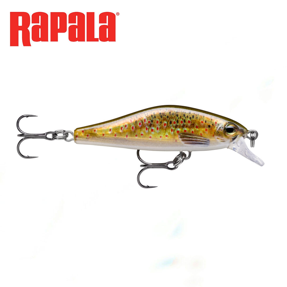 Thumbnail: Rapala Shadow Rap Solid Shad Lure - Live Brown Trout