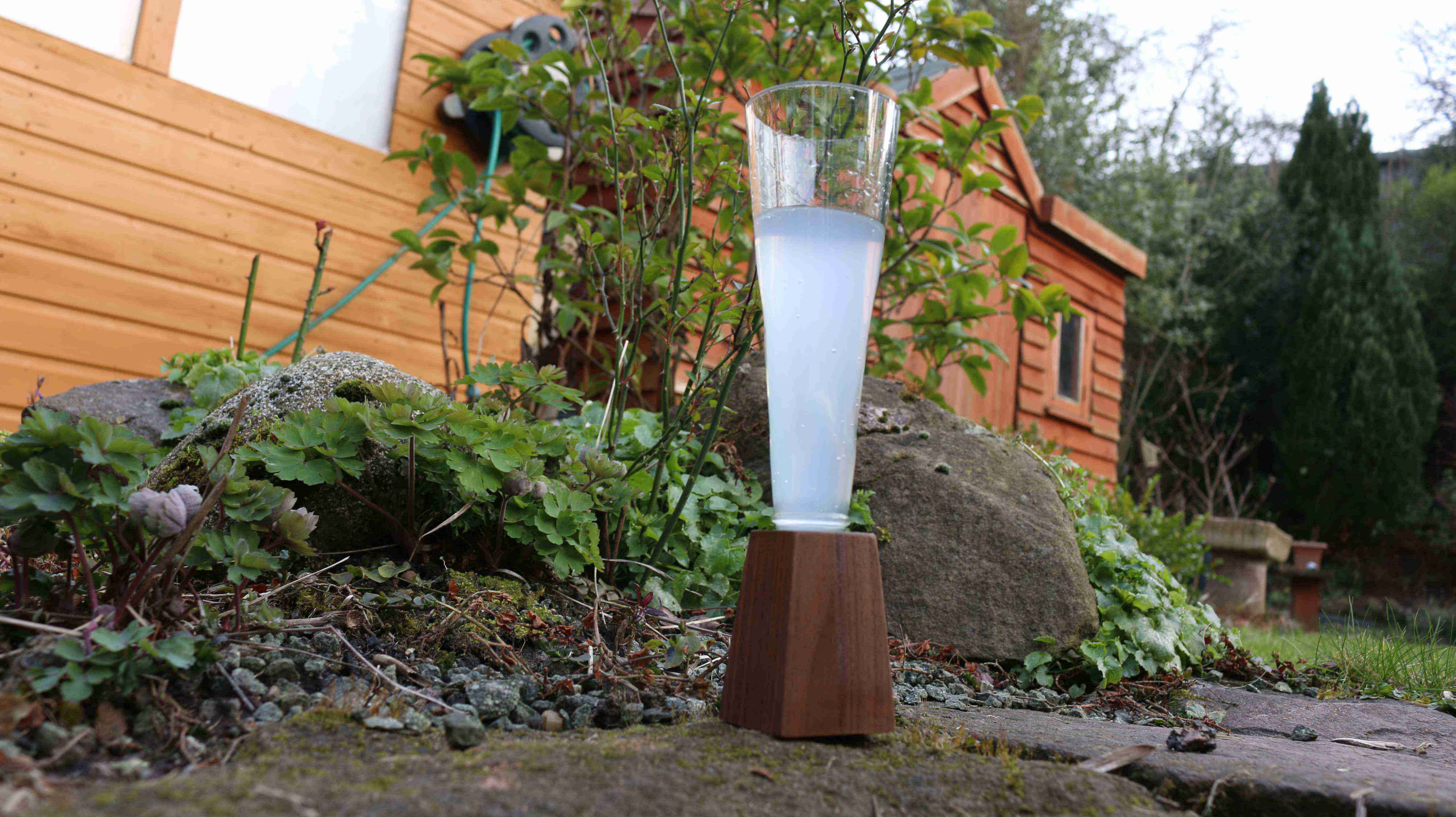 Glass Bottle Flute Glass