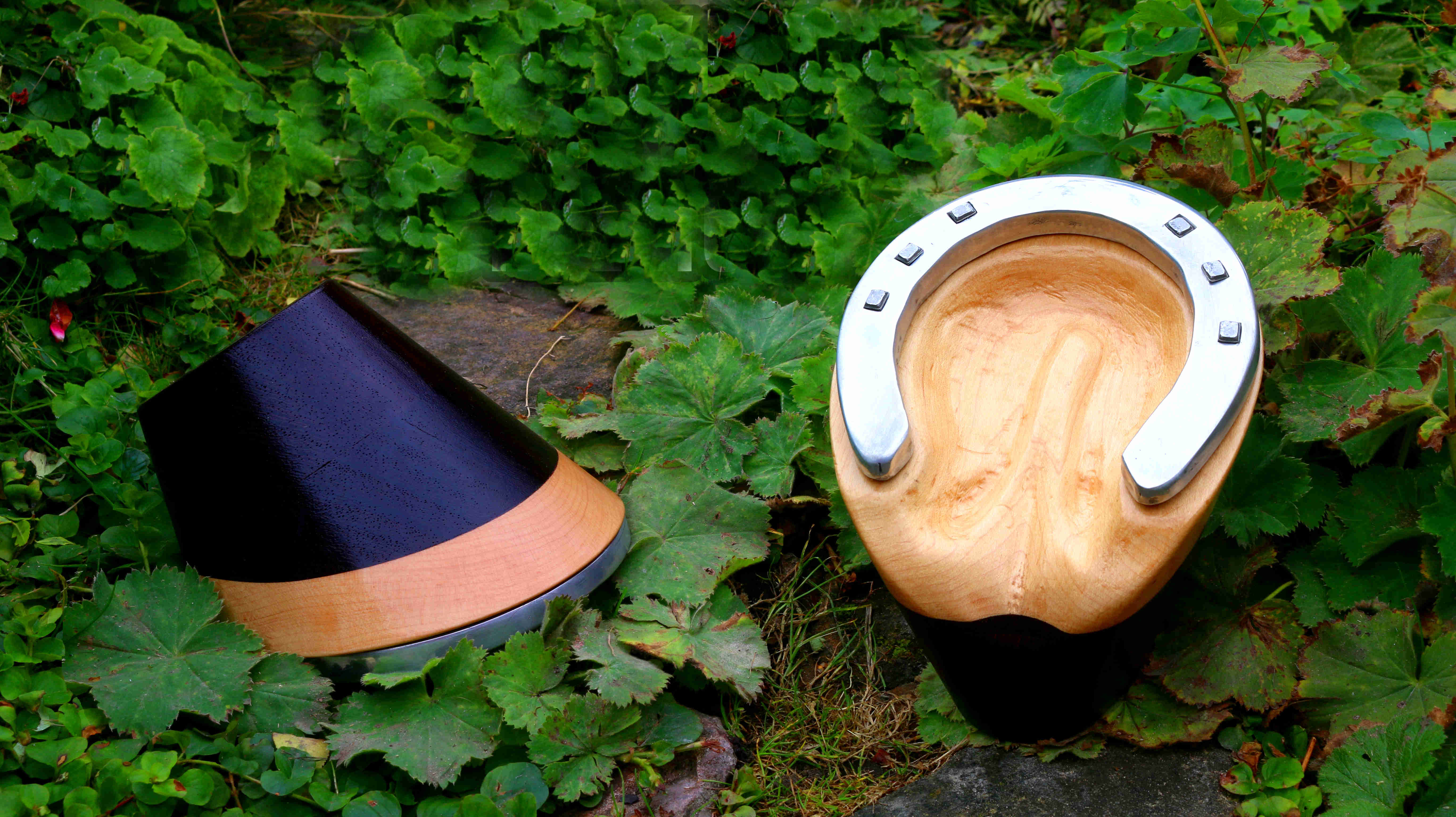 Carved Wooden Horse Hoof