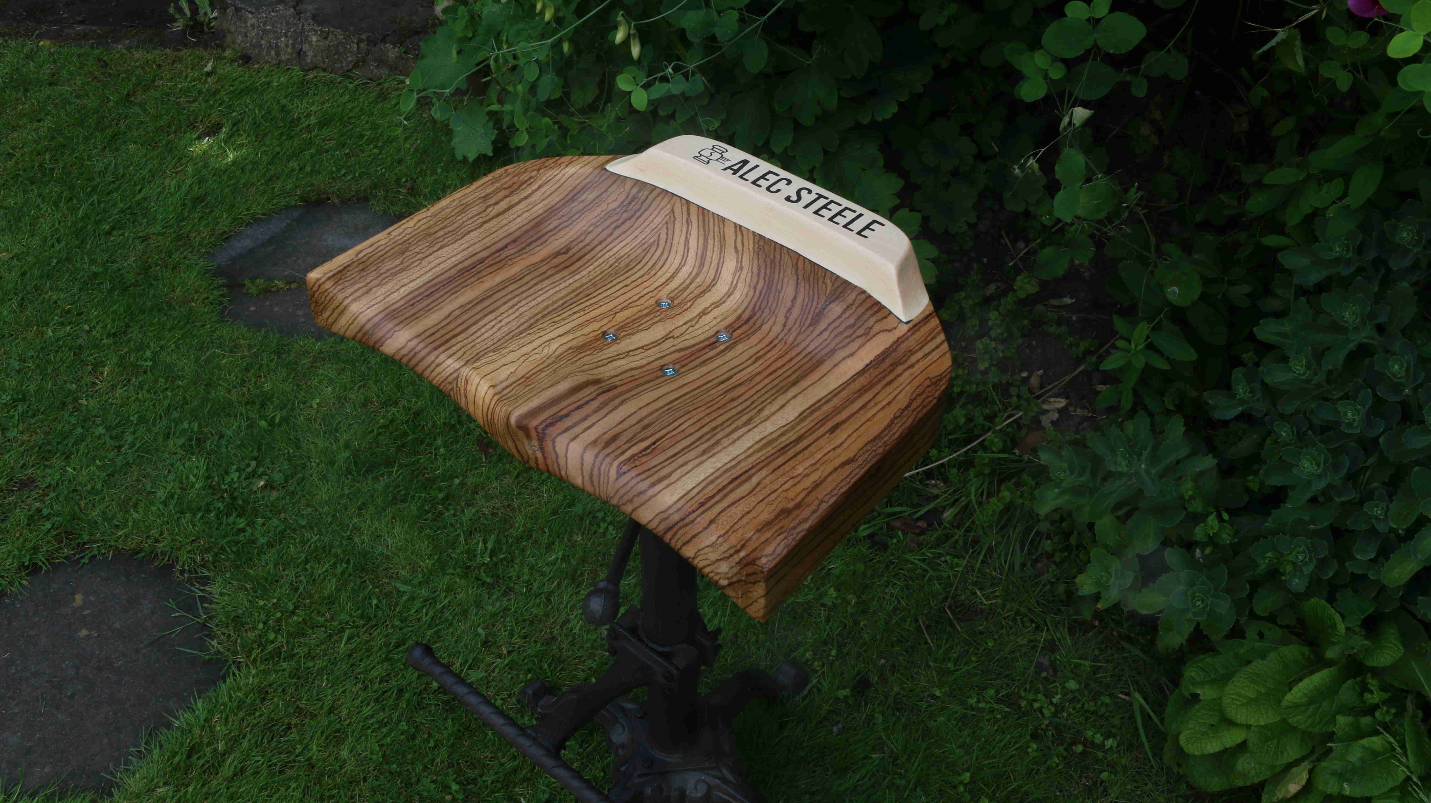 Carved Wooden Stool