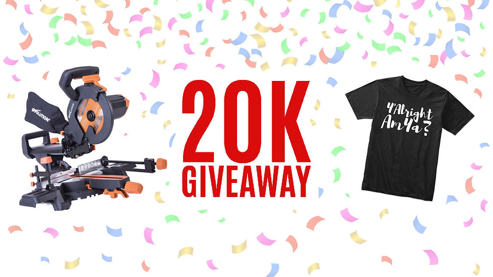 20K Subscriber Giveaway - CLOSED