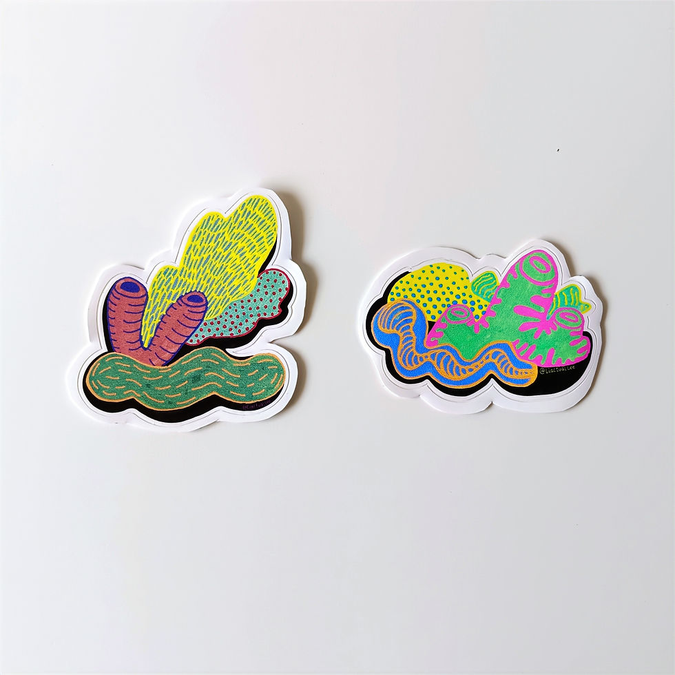 Thumbnail: Coral - Stickers