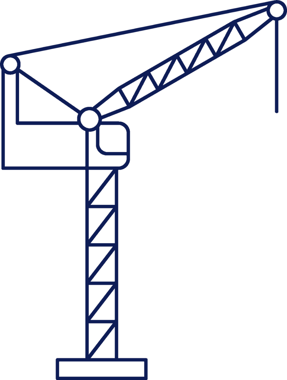 Crane transparent