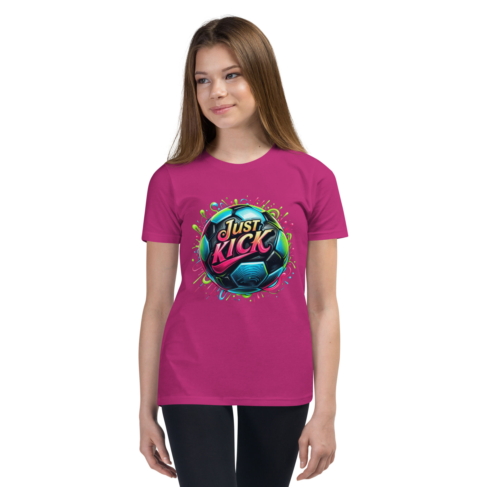 Soccer - Youth - Just Kick - Neon