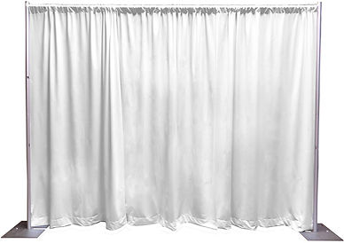 Pipe and Drape Backdrop Kit 8ft x 10ft.j