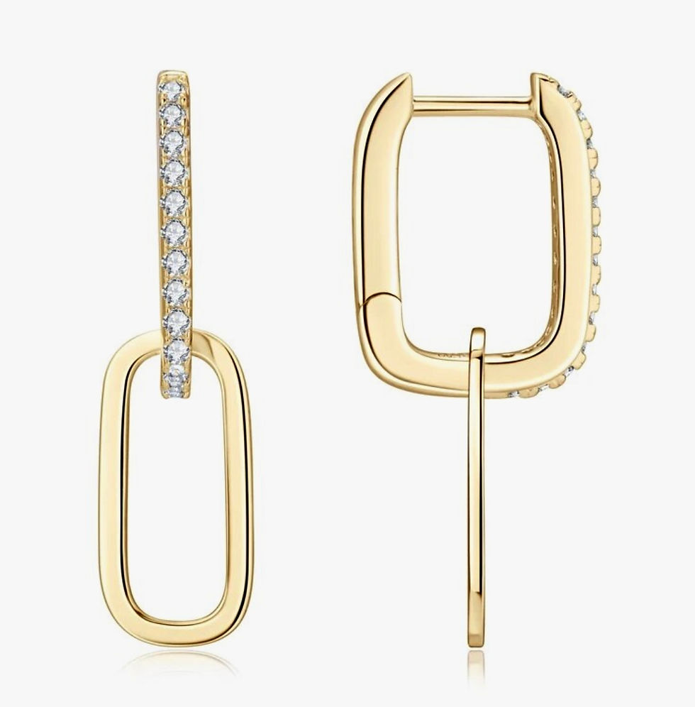 Miniatura: Argollas paper clip 
