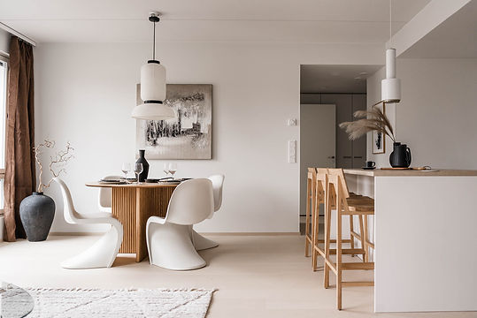 japandi tyylinen sisustus keittiö