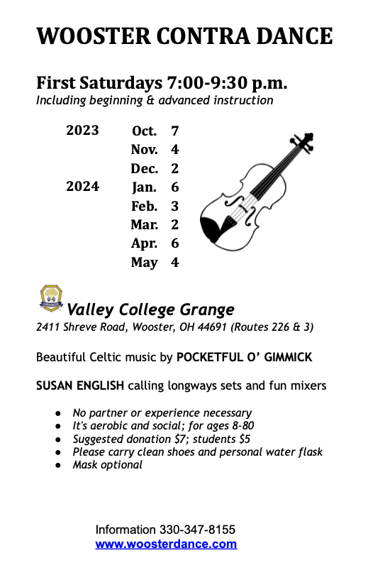WOOSTER CONTRA DANCE
