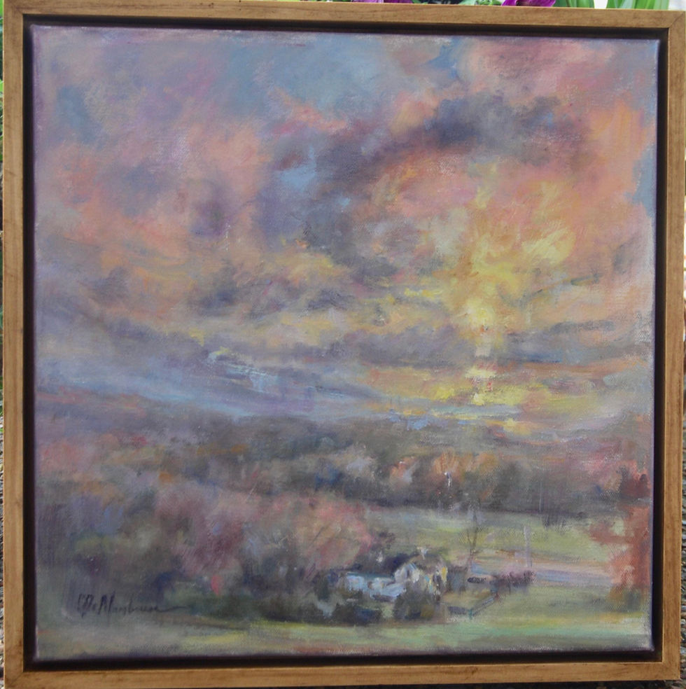 Sunset Symphony painting by carol-demumbrum