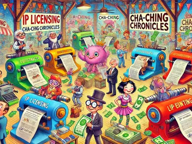 Cha-Ching($)Chronicles: How Book Characters Print Money Through IP Licensing