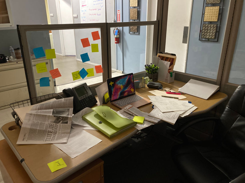 Zhuldyz's Office: After