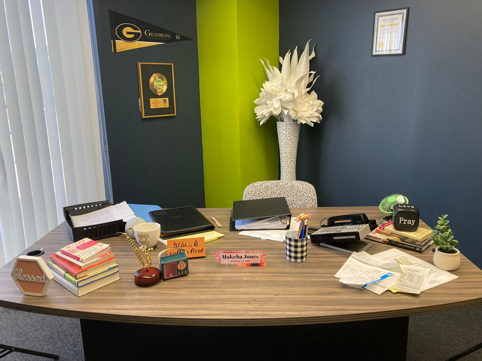 Makeba's Office: After
