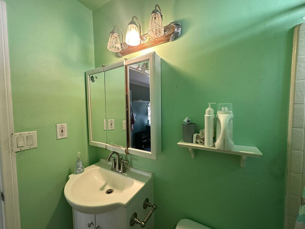 Bathroom: Before