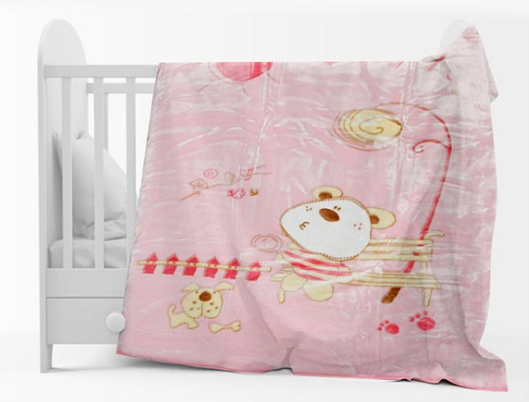 Παιδική κουβέρτα βελουτέ 110Χ140