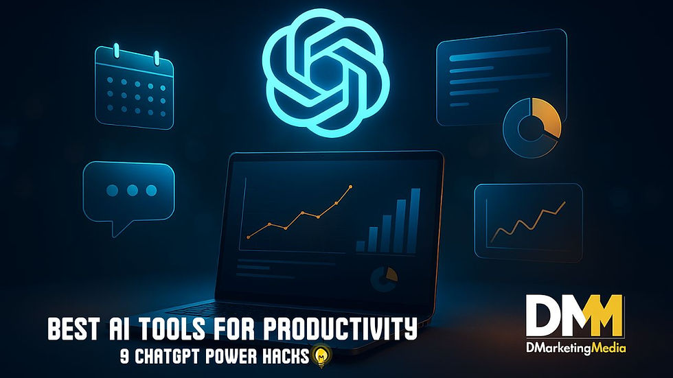 Illustration of ChatGPT productivity tools and features like custom GPTs, Siri integration, and AI-powered task automation for digital professionals.