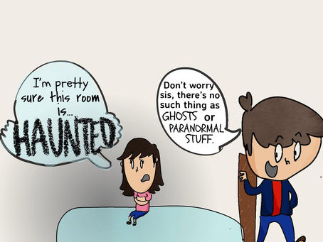 "Ghosts don't exist"