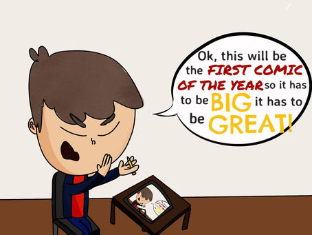 This will be the first comic of the year...