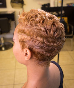 Hair cut salon