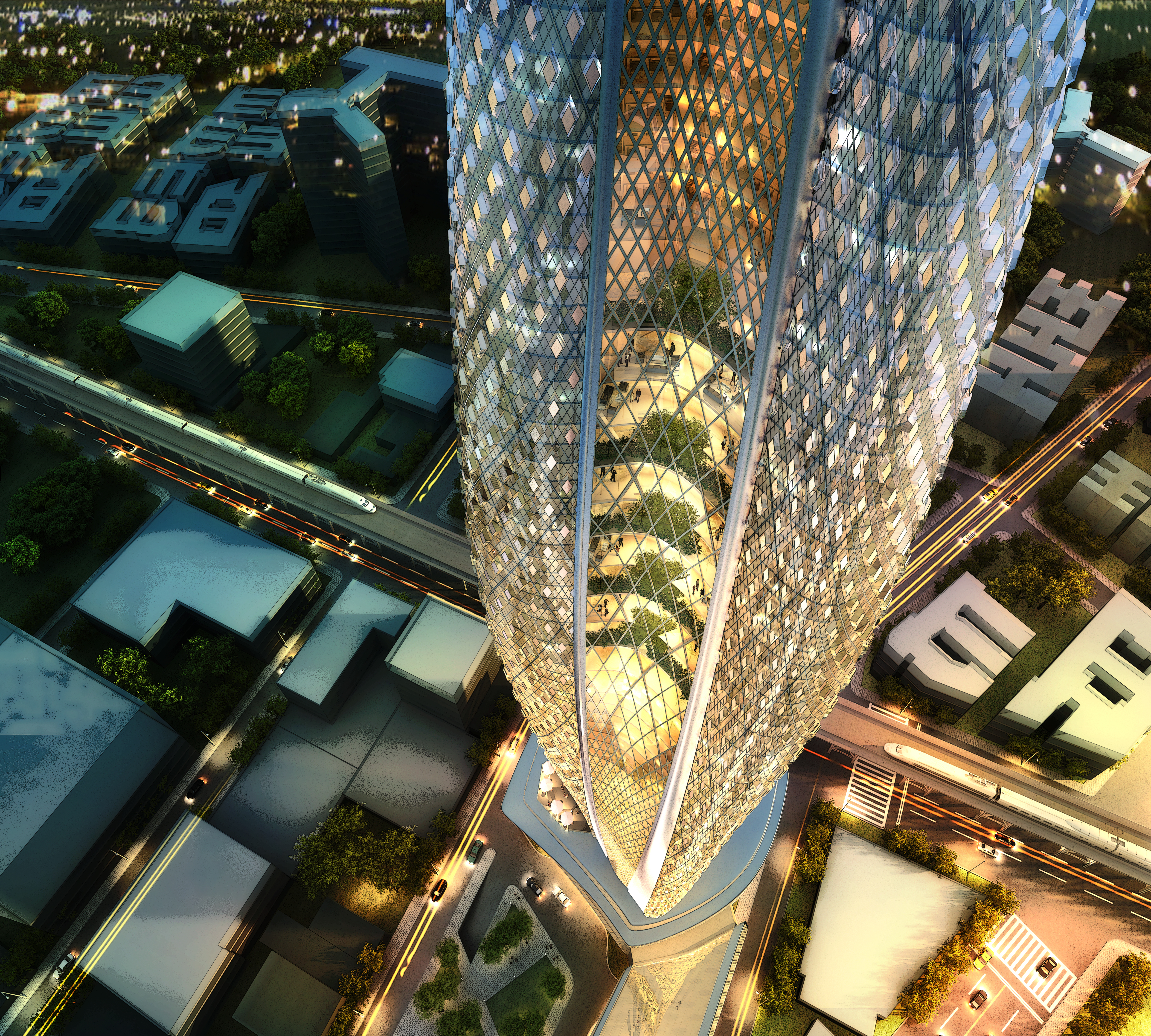 Hotel Tower and Sky Garden — project view 5