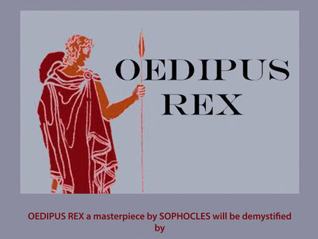 Great Literature Up Close: Sophocle's Oedipus Rex