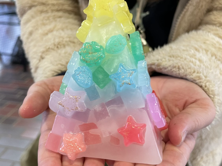 クリスマスツリーキャンドル@東京ふれあいマーケット