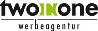 Logo Werbeagentur Two in One design