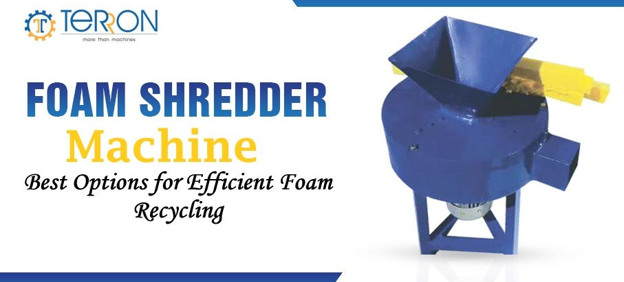 Foam shredder machine