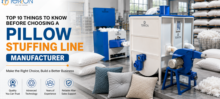 Pillow Stuffing Line Manufacturer