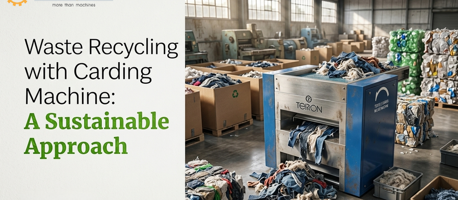 Waste Recycling with Carding Machine