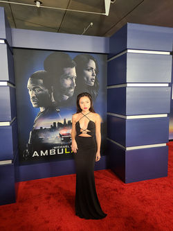 Kayli Tran starring in Michael Bay's new movie Ambulance