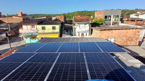 Instalação de sistema fotovoltaico de 9 módulos em Salvador - Eletroki