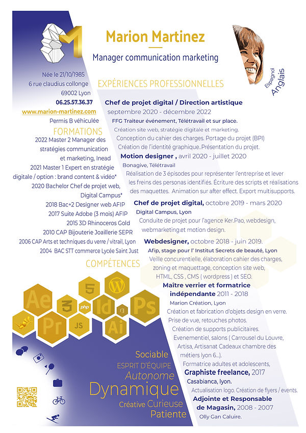 CV Marion Martinez 2023.