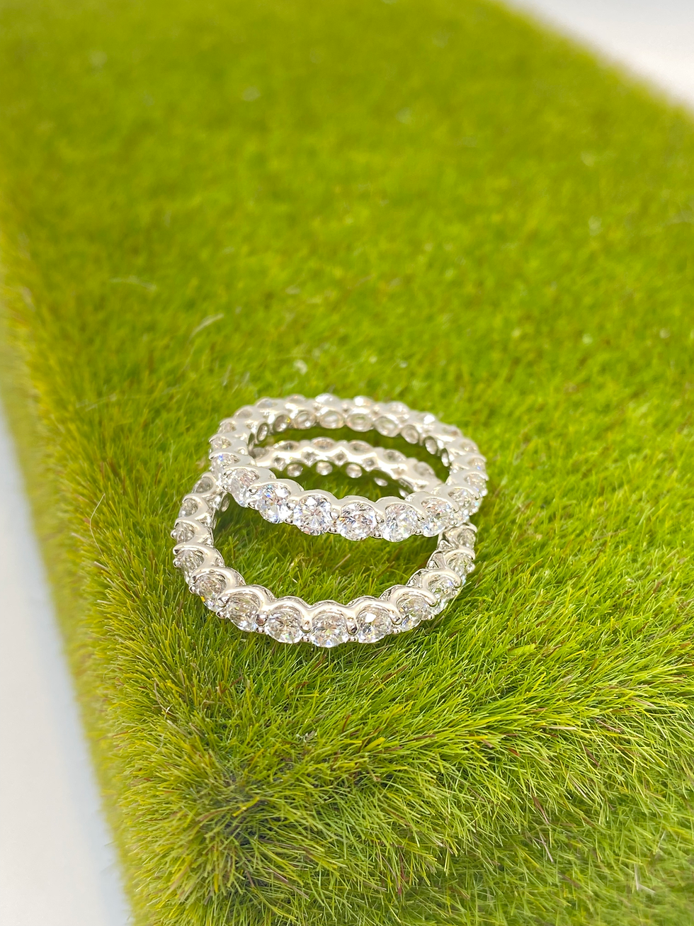 Thumbnail: Silver Crystal Ring
