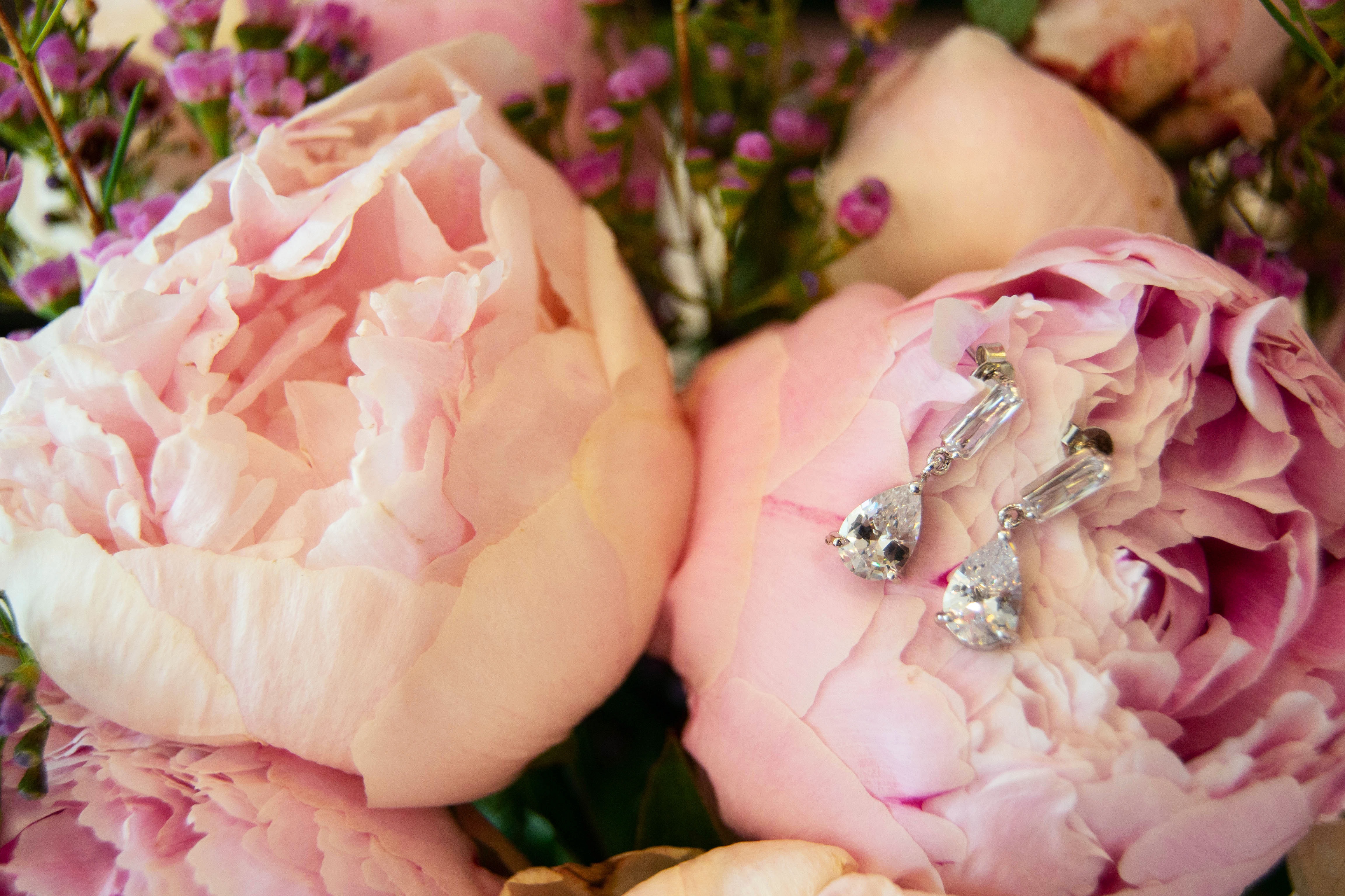 Grace Baguette Drop Earrings