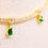 Thumbnail: Multi-Stone Emerald Tennis Necklace