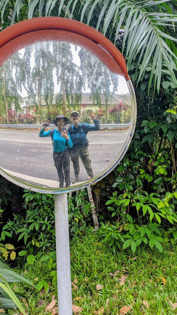 Nanette and Sonia signing off after a day of fieldwork! Photo 2025, Sonia Lee