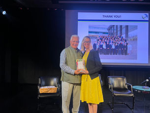 Tenth Book Presentation to Attorney  Ms. Heather Hostetter, President Elect of IAFL at 15th Anniversary of Washington DECLARATION IAFL HCCH Conference held at Washington DC on April 4