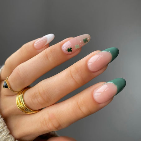 st patrick s day nails inspo