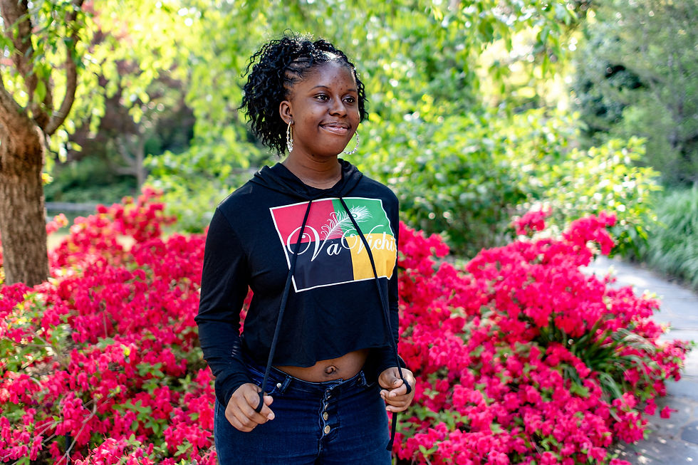 Thumbnail: VaVichi Jubilee Cropped Lightweight hoodie