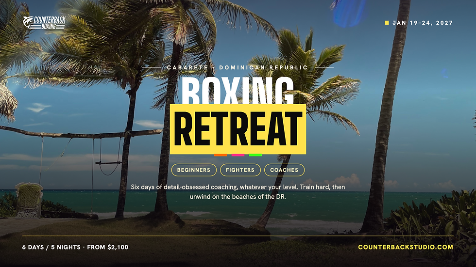 Boxing Retreat — Dominican Republic (January 19–24)