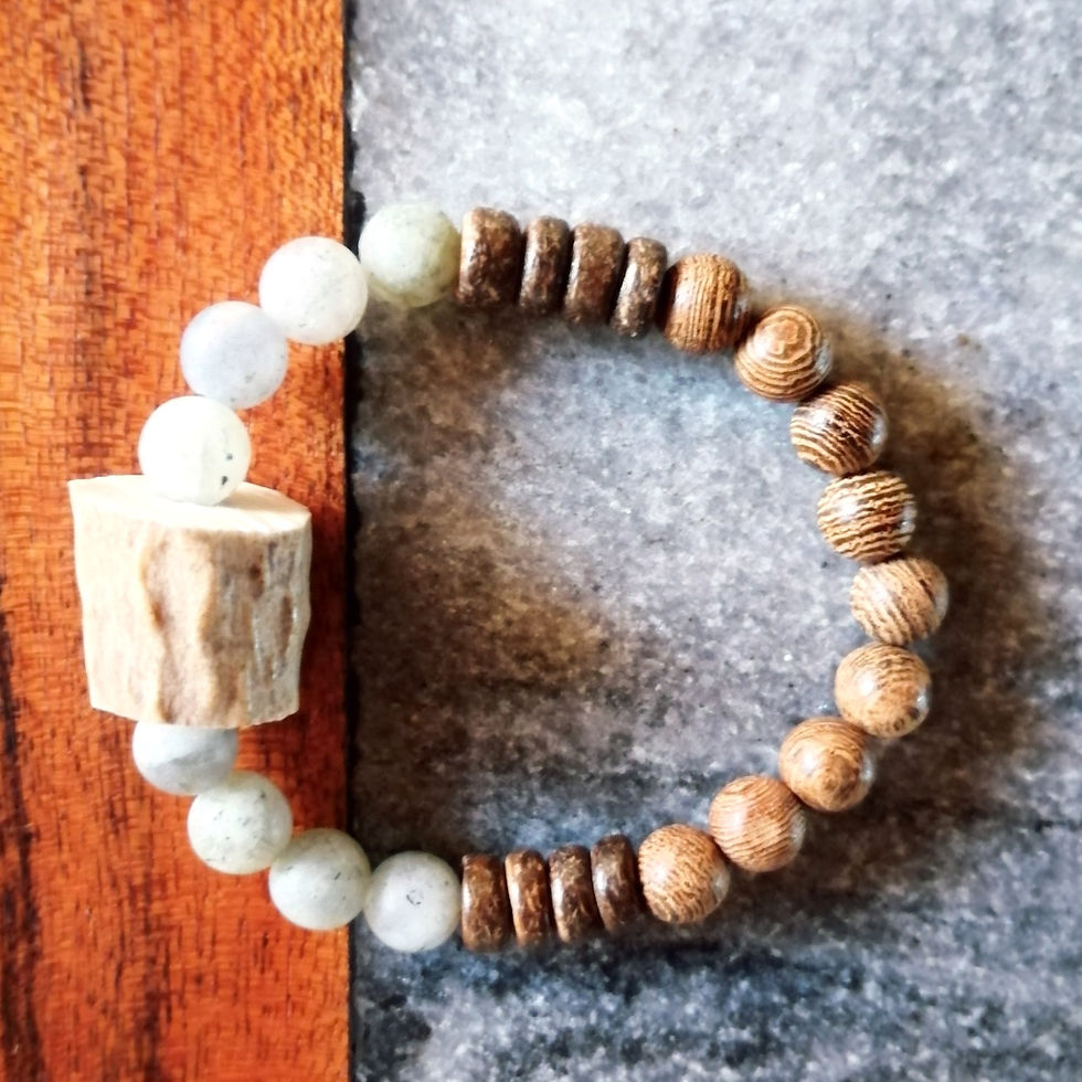 Freundschaftsarmband mit Hirschhorn